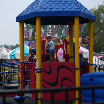 Accessible play area at the North Dakota State Fairgrounds
