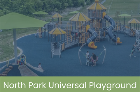 North Park universal playground thumbnail on the city inclusive playgrounds page