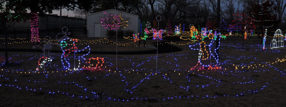 Play features and pathways at Olivia's Playground