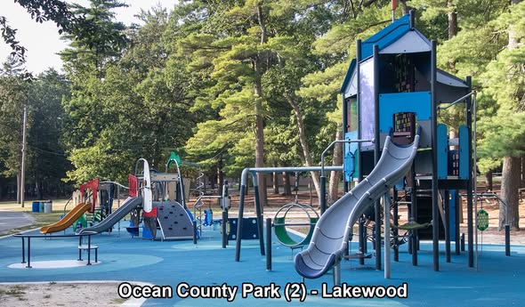 Additional upgraded playground image from Ocean County Parks.