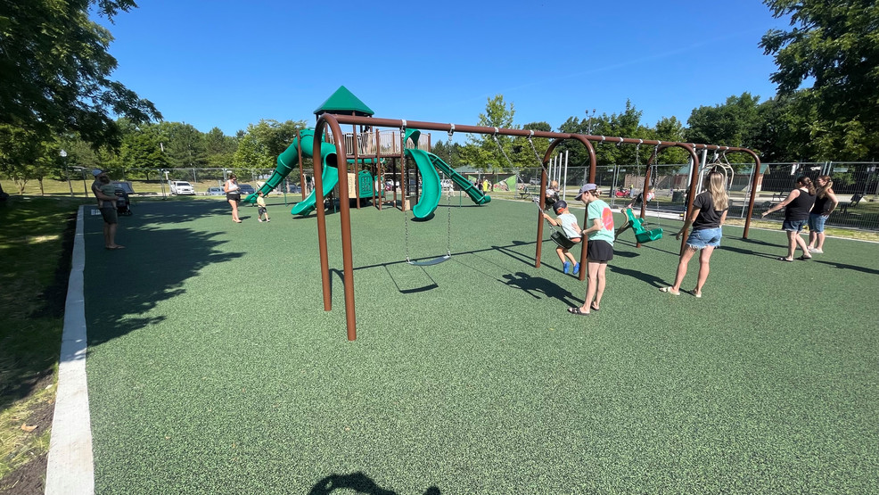 Accessible playground at Physicians Park