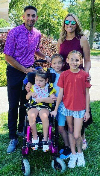 Family photo associated with Pirnie Inclusive Playground campaign