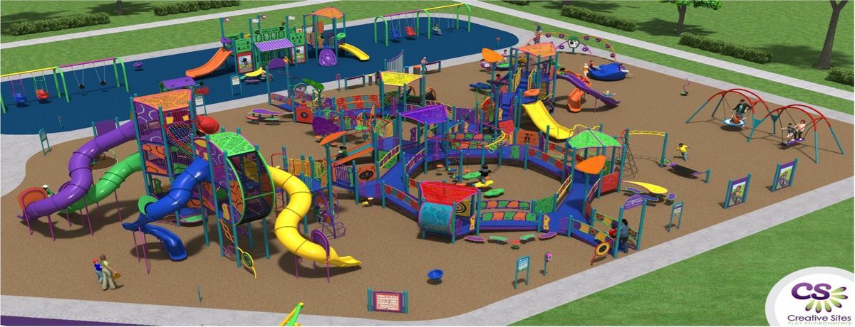 Pirnie Inclusive Playground preliminary layout image