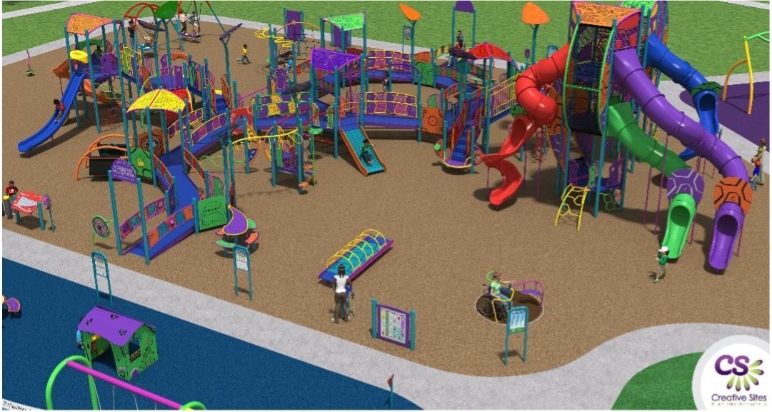 Pirnie Inclusive Playground concept image