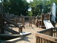 Additional view of Planet Playground structures