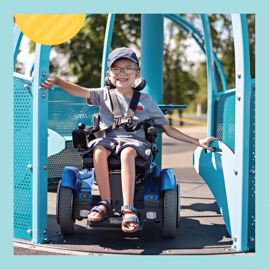 Play structures and accessible surfacing at Promise Park