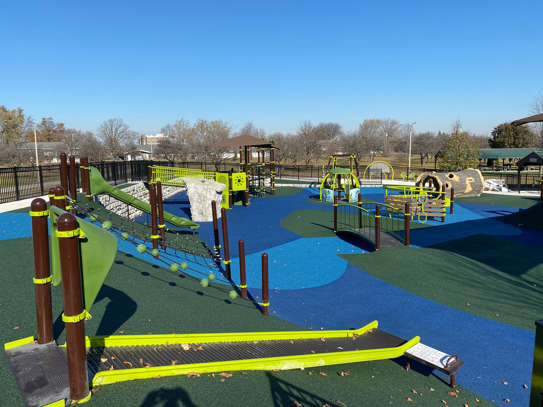 Overview of RallyCap Inclusive Playground