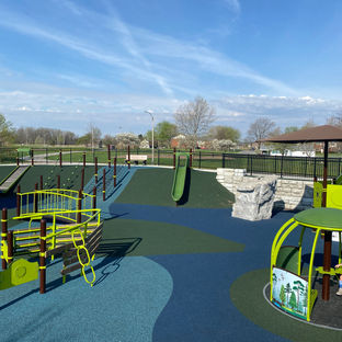Accessible spinner and ship play feature at Carter Park