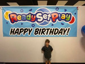 Birthday setup at Ready Set Play