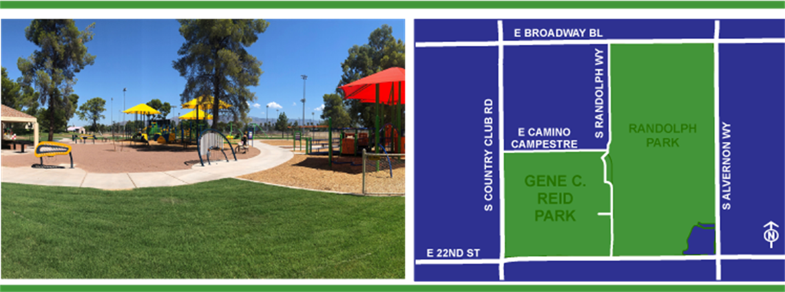 Gene C. Reid Park grounds in Tucson