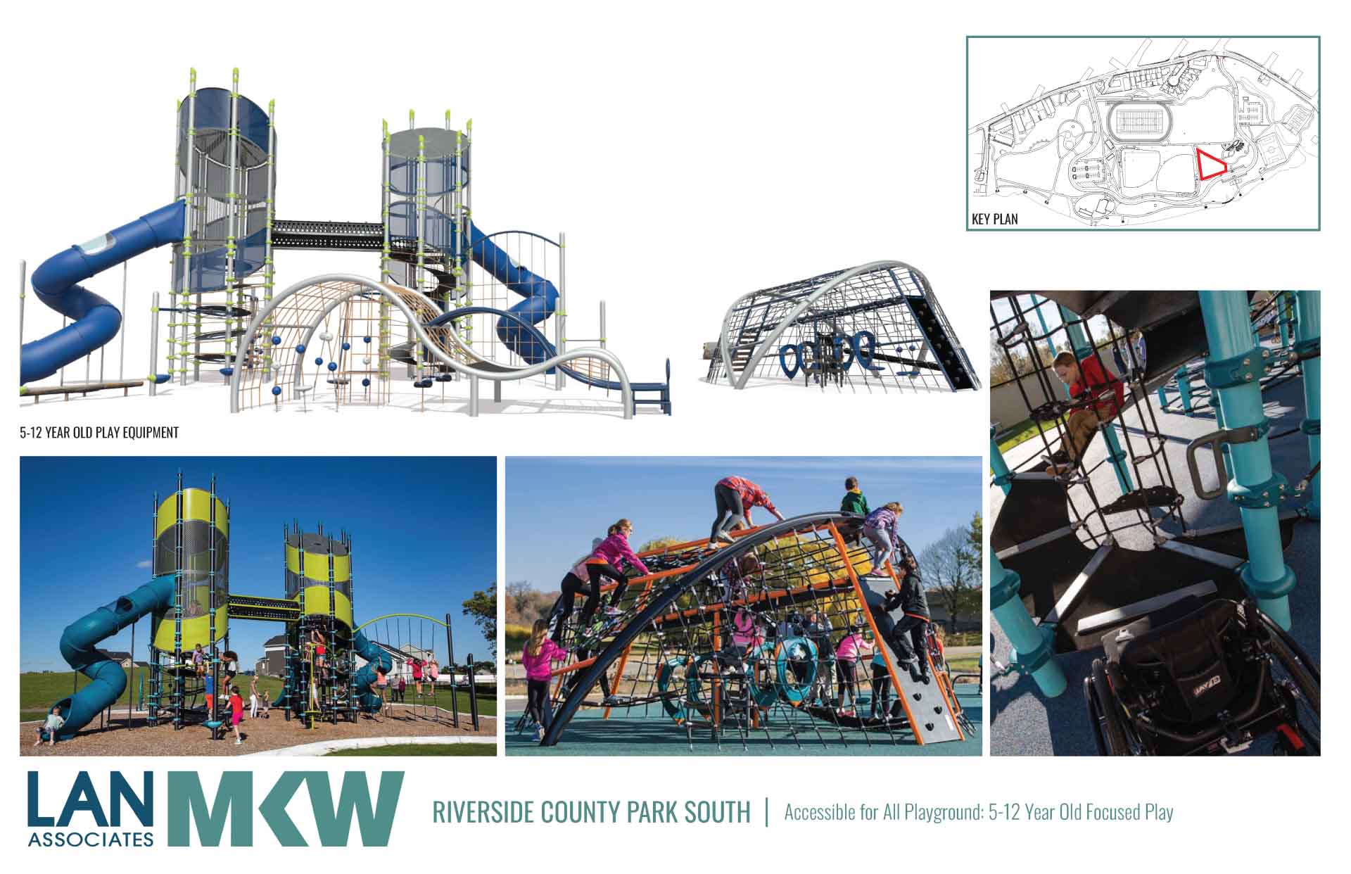 Second official rendering of the Riverside County Park Completely Inclusive Playground