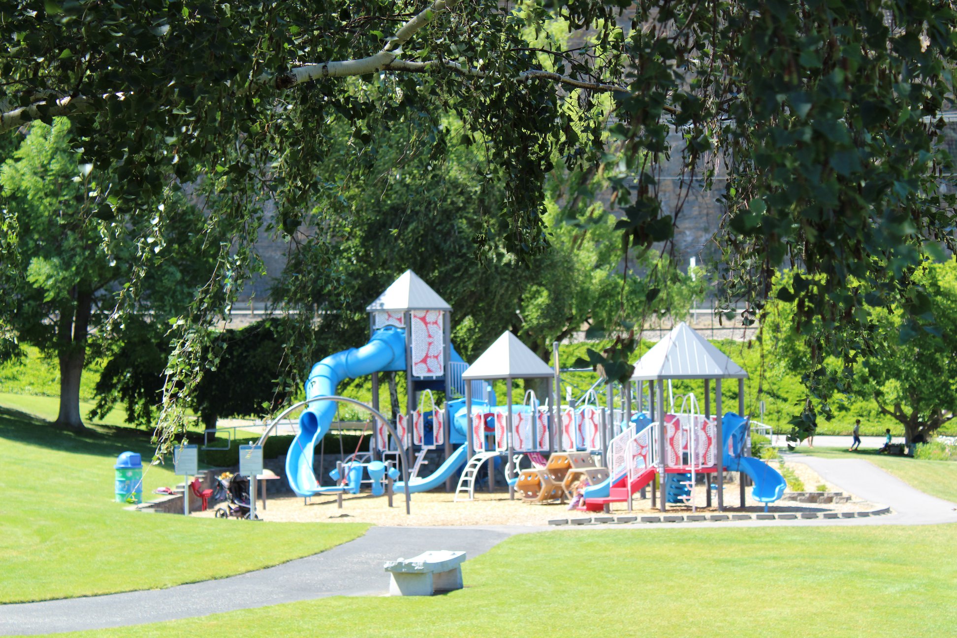 Children's playground at Rocky Reach Park