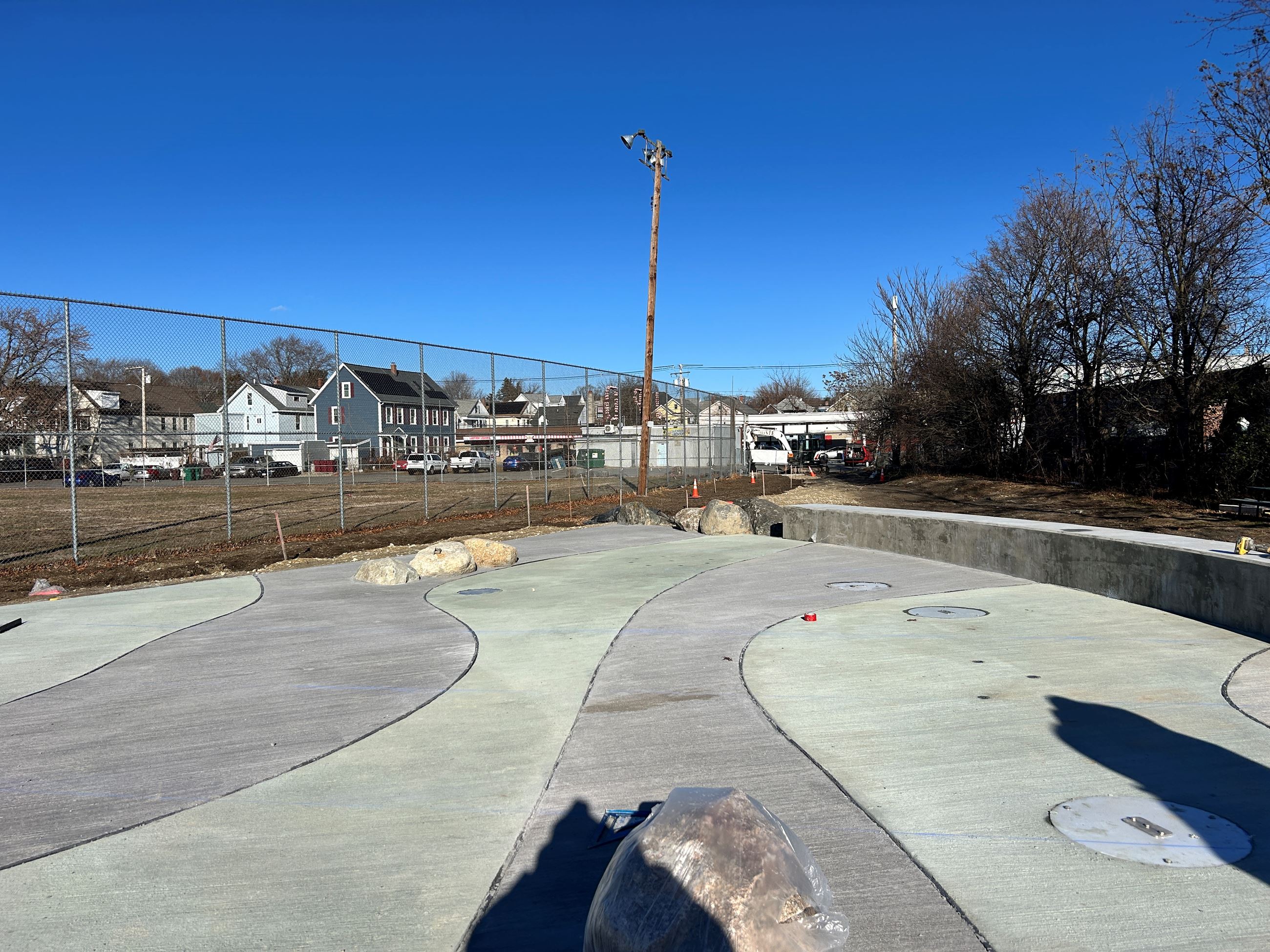 Saint Louis Sponge Park redevelopment in Lowell