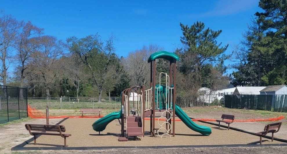 Updated playground at Selbyville Town Park