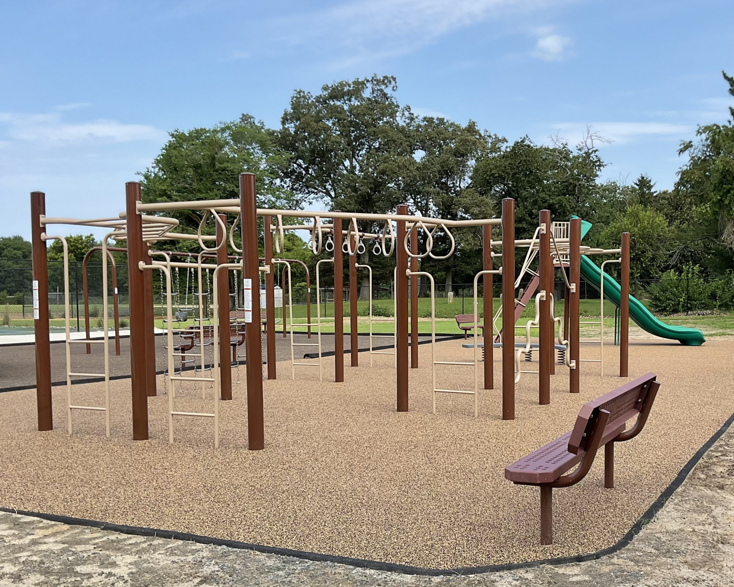 5 to 12 playground area at Selbyville Town Park