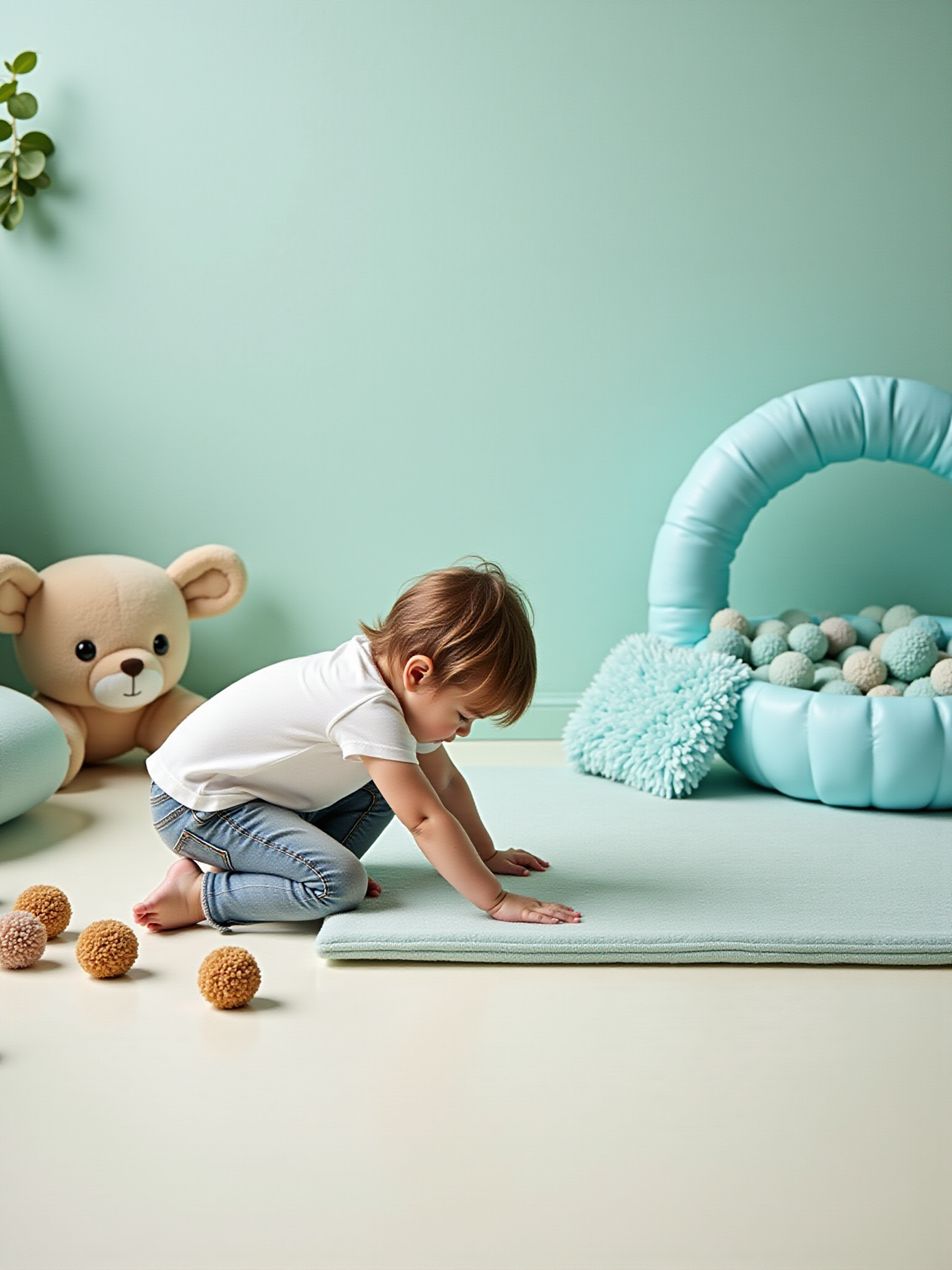 Indoor sensory play setup at Sensory Getaway