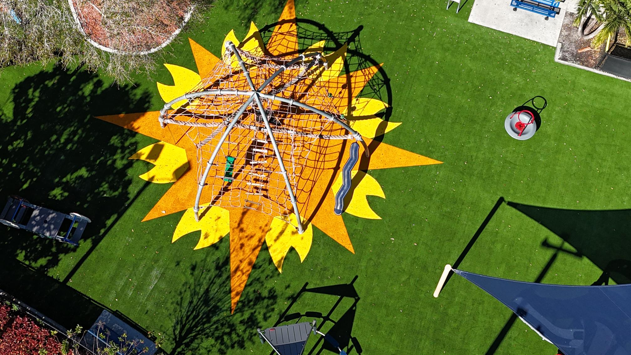 Play area within Sportsman's Park