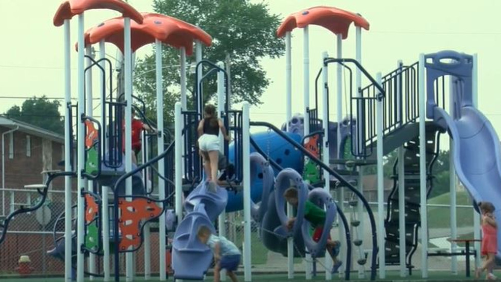 Inclusive playground at Starvaggi Memorial Park