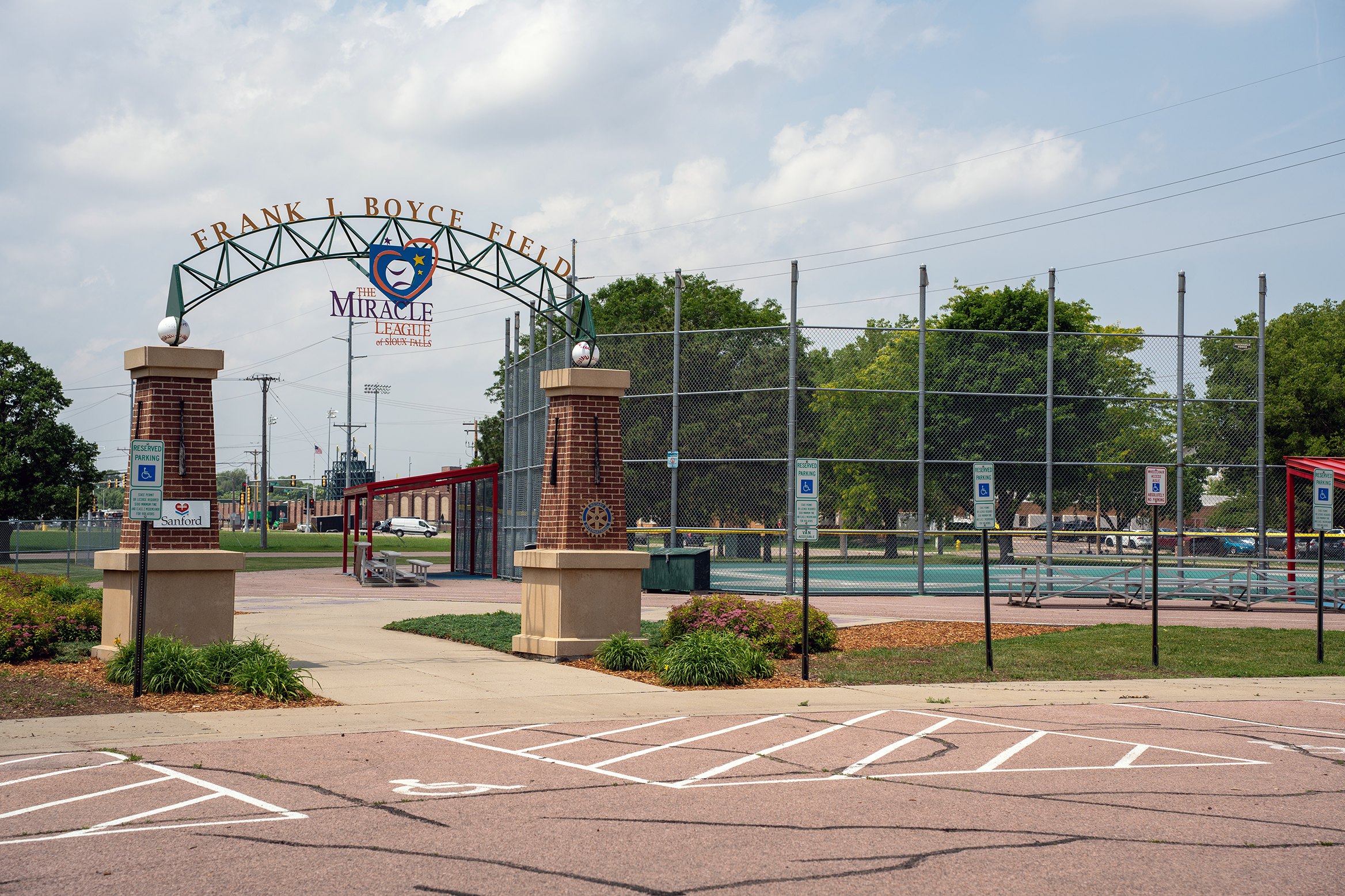 Adaptive ballfield at Terrace Park