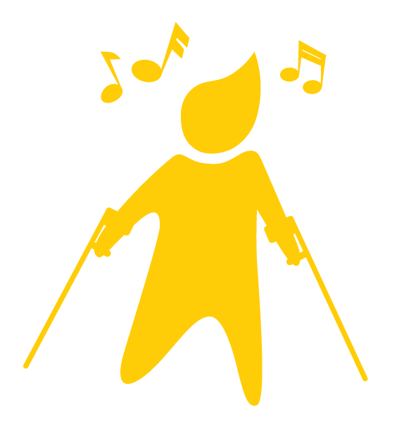 Music-themed illustration from The Tree House website