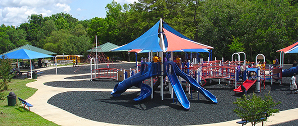 Tom Brown Park playground in Tallahassee