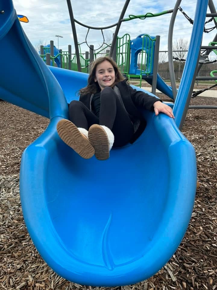 Closer view of inclusive play equipment at Valley Park