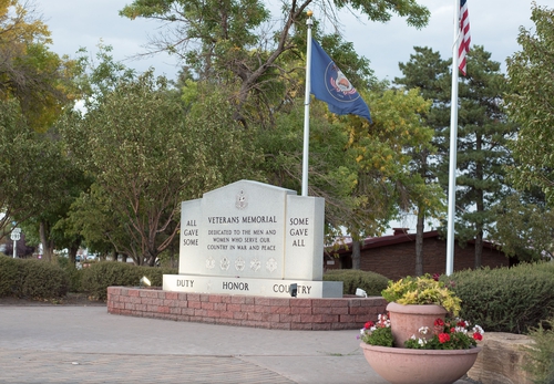 Veterans Memorial Park in Monticello