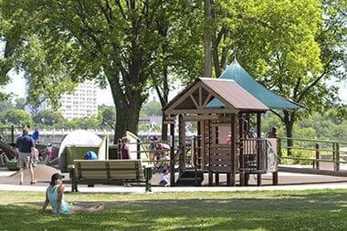 Wabun Universal Access Play Area in Minneapolis