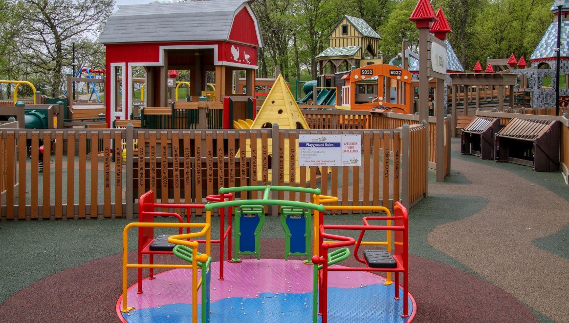 Small children area at Willmar Destination Playground