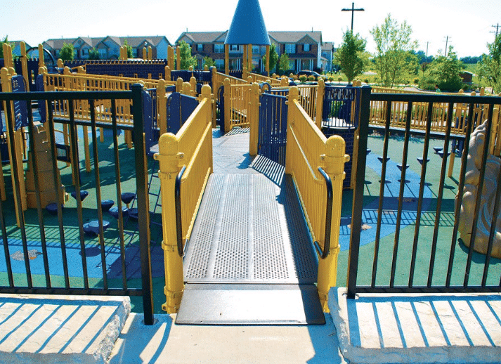 Additional play structure at Zachary's Playground