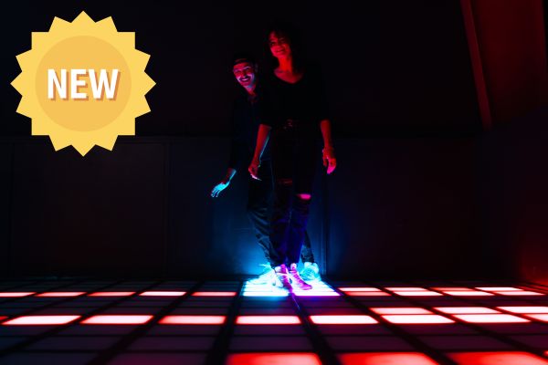 Interactive game zone at AirFX