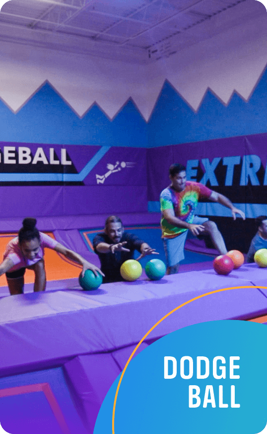 Dodgeball attraction at Altitude Jacksonville