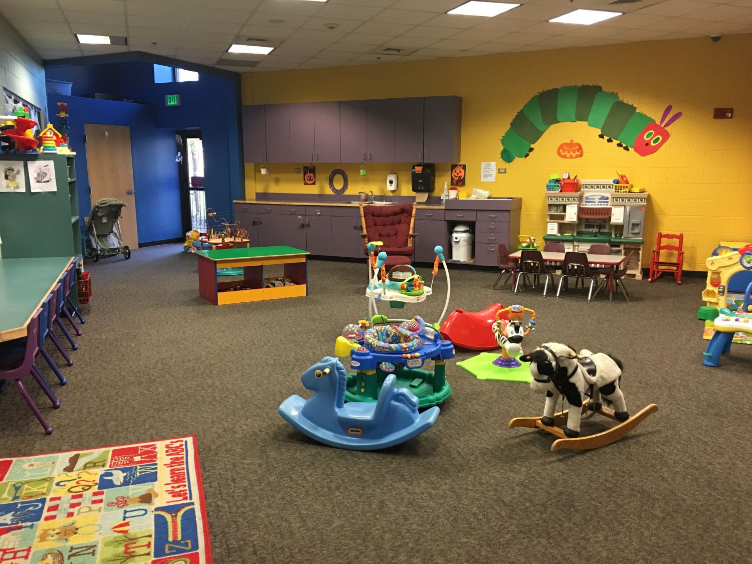 Play area view at Apex Center