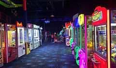 Arcade at Astro Fun World Aurora