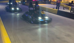Indoor go-kart track at Astro Fun World