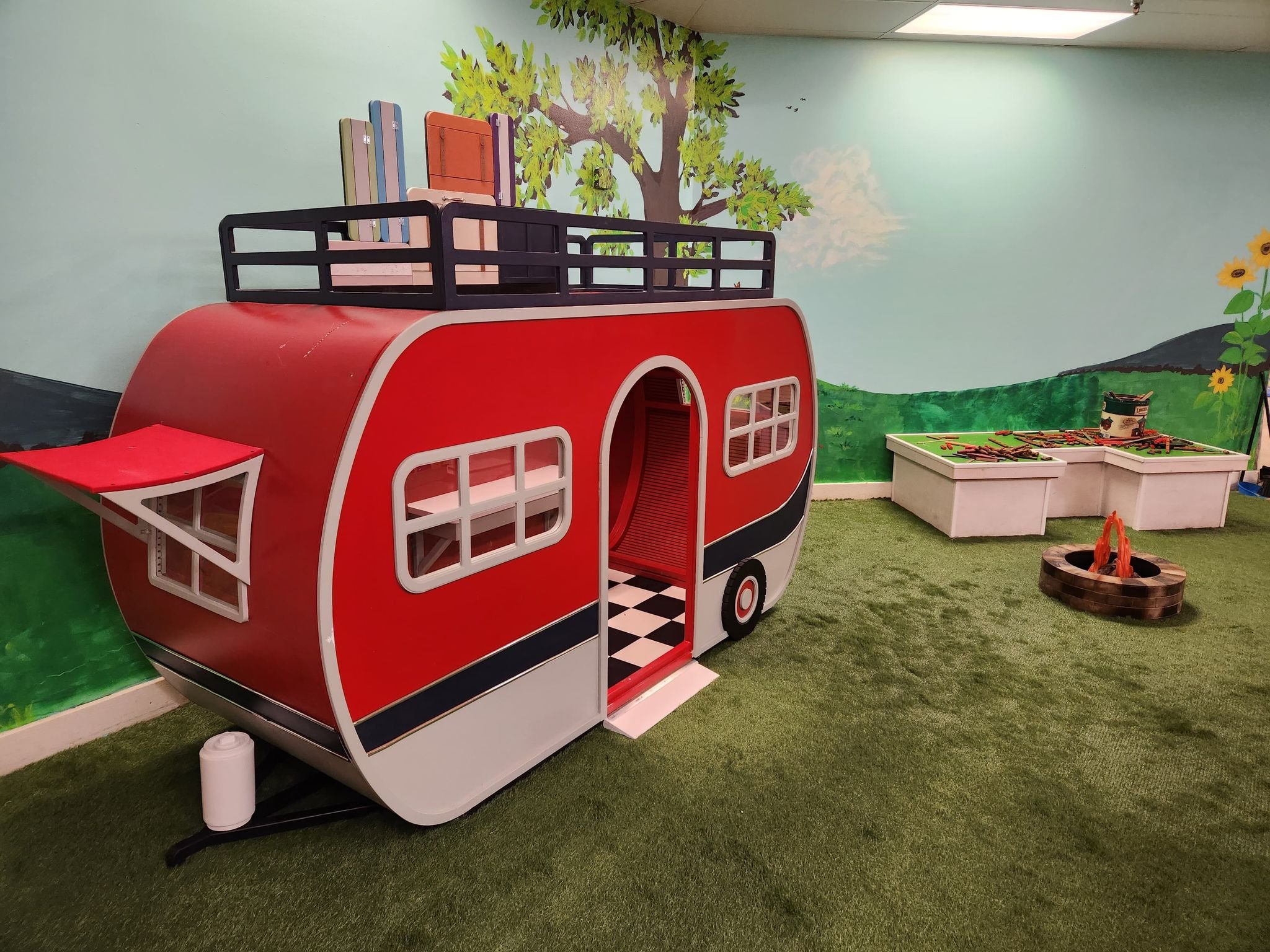 Play exhibit at Baraboo Children's Museum