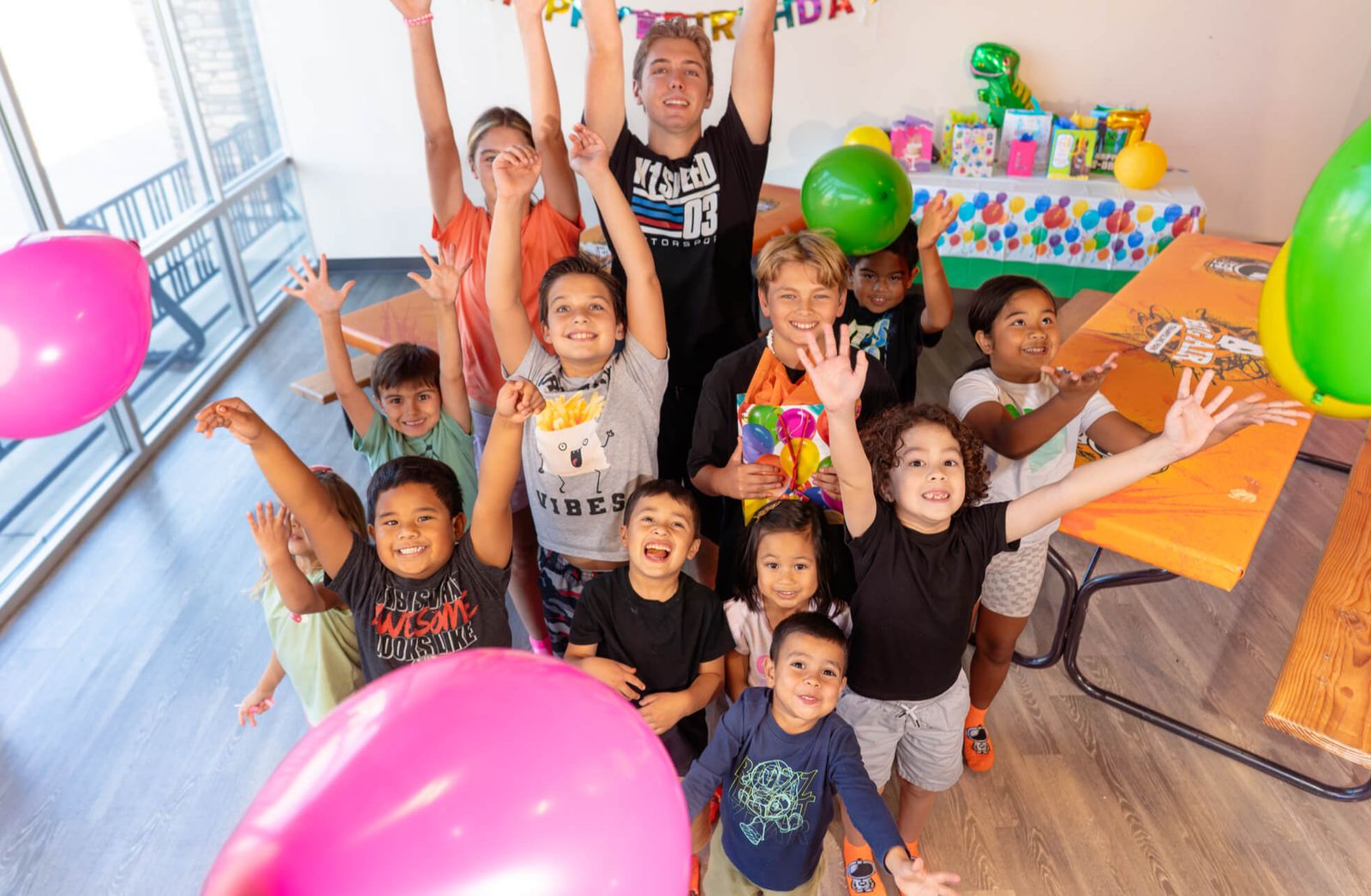 Jump and obstacle attractions at Big Air Anderson