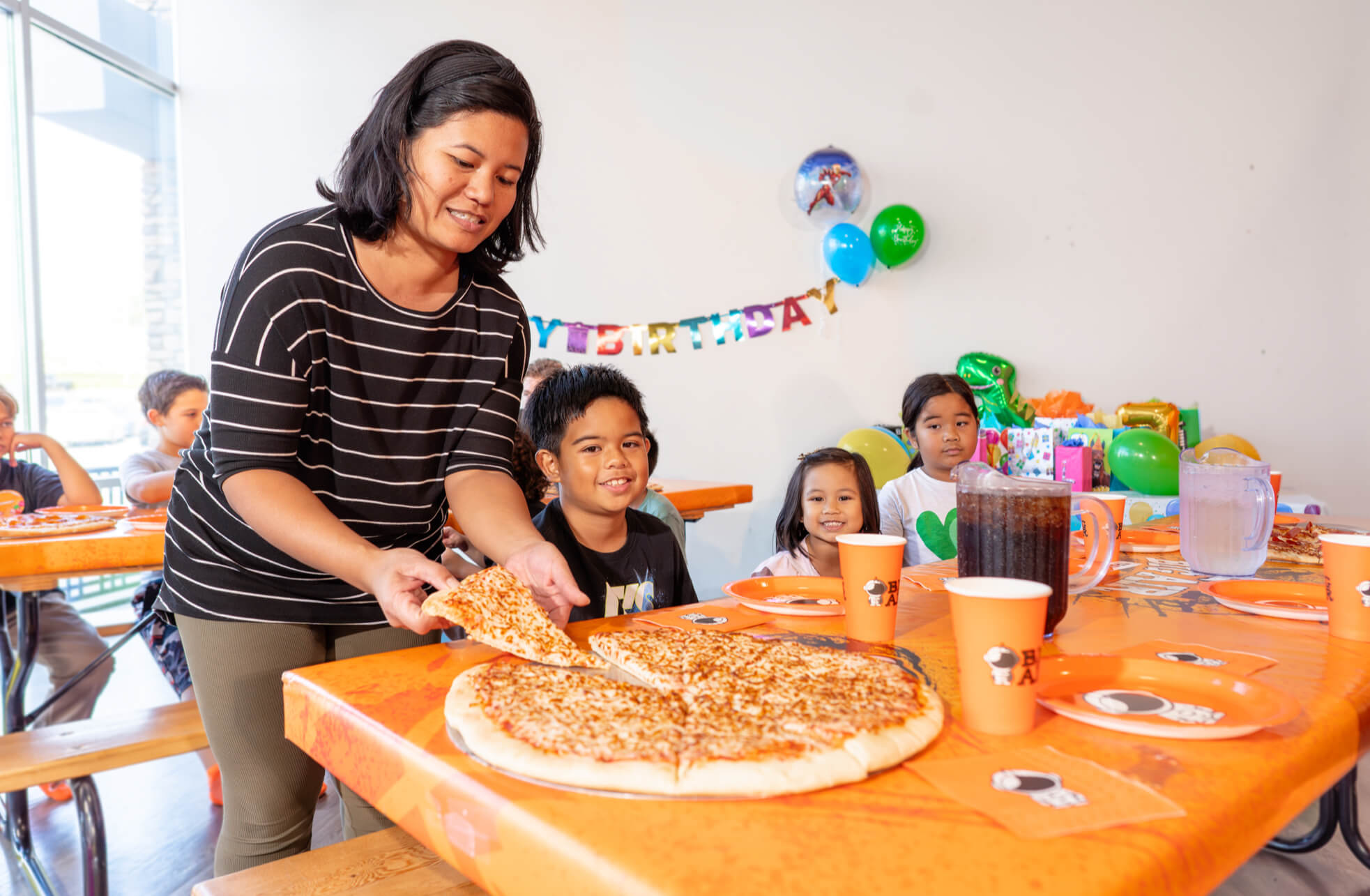 Indoor activity zones at Big Air Anderson