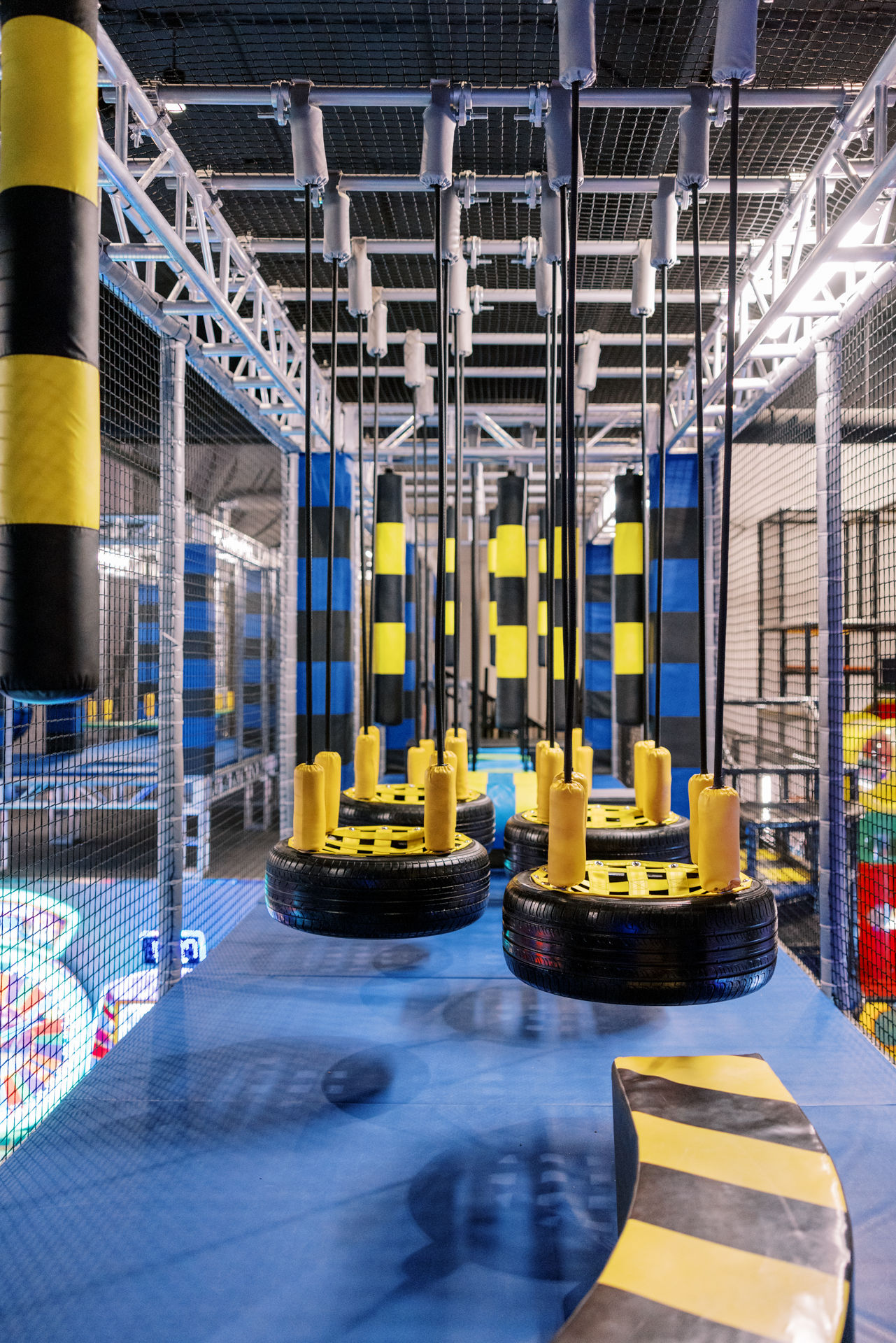 Ninja-style attraction at Big Time Entertainment