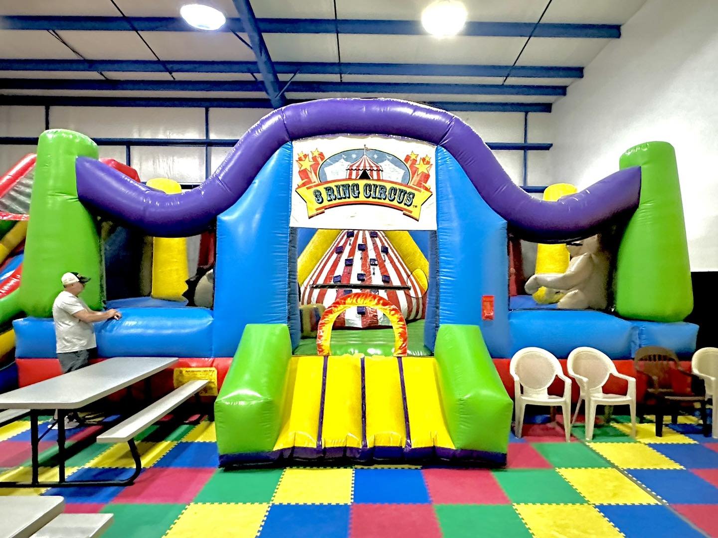 Indoor inflatable at Bounz Southaven