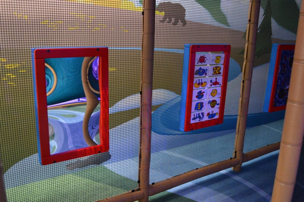 Children's play area inside Breckenridge Recreation Center