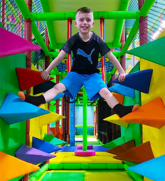 Interior play area at Bubba Play Indoor Playzone.