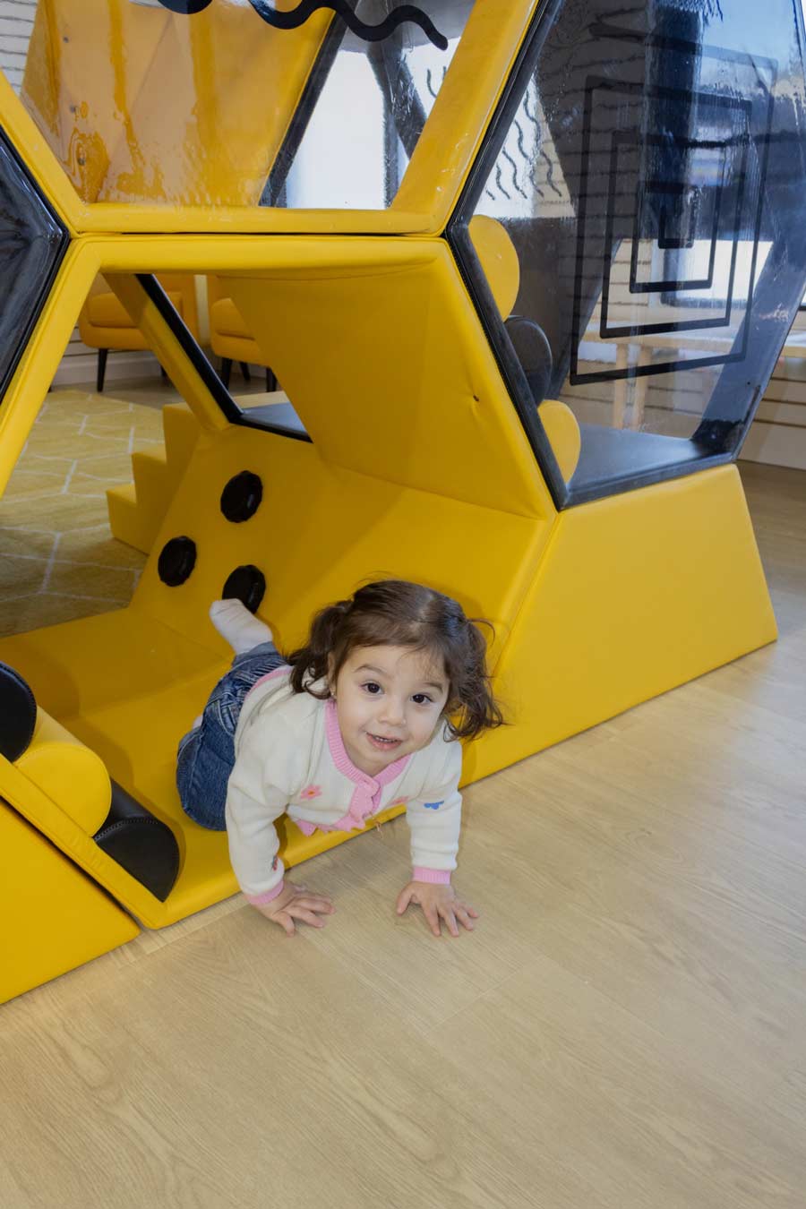 Play area at Busy Bees Play Cafe.