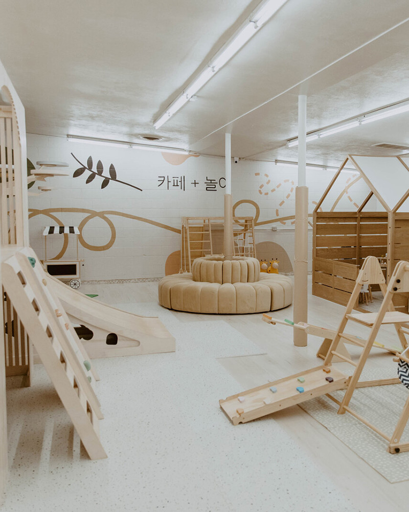 Cafe + Play indoor playroom
