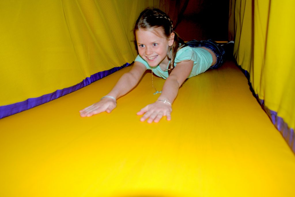 Carousel Play Zone slide section inside Carousel Skate Center.