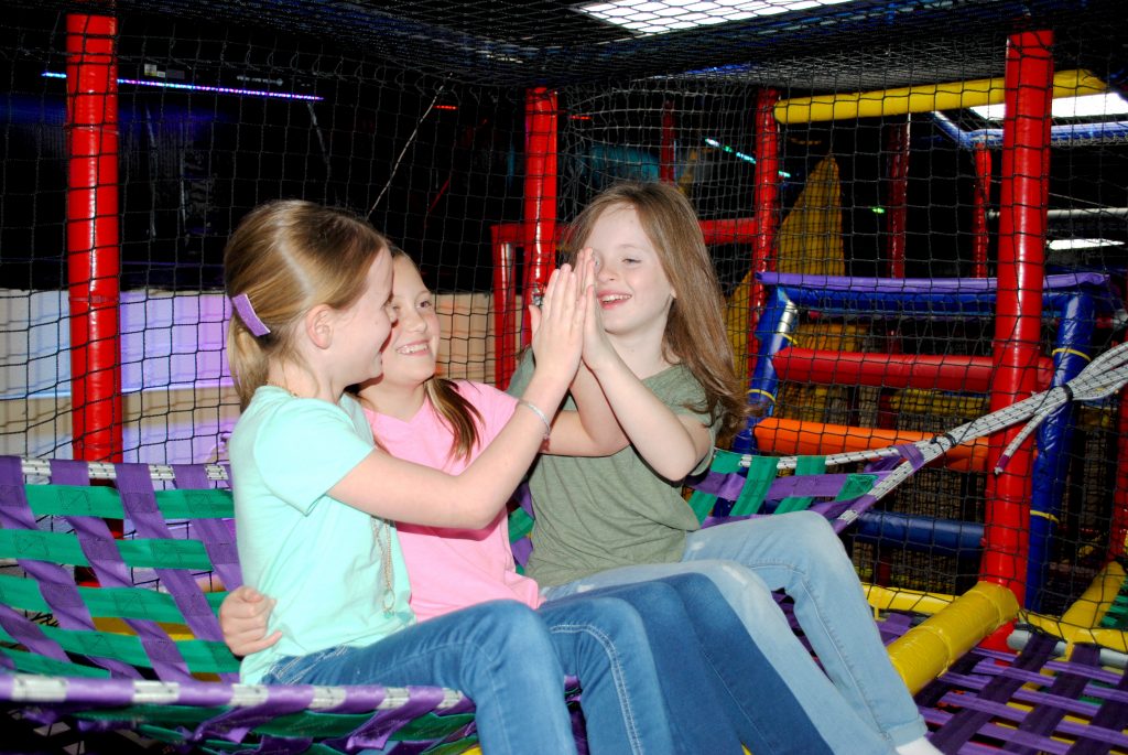 Carousel Play Zone active play area.