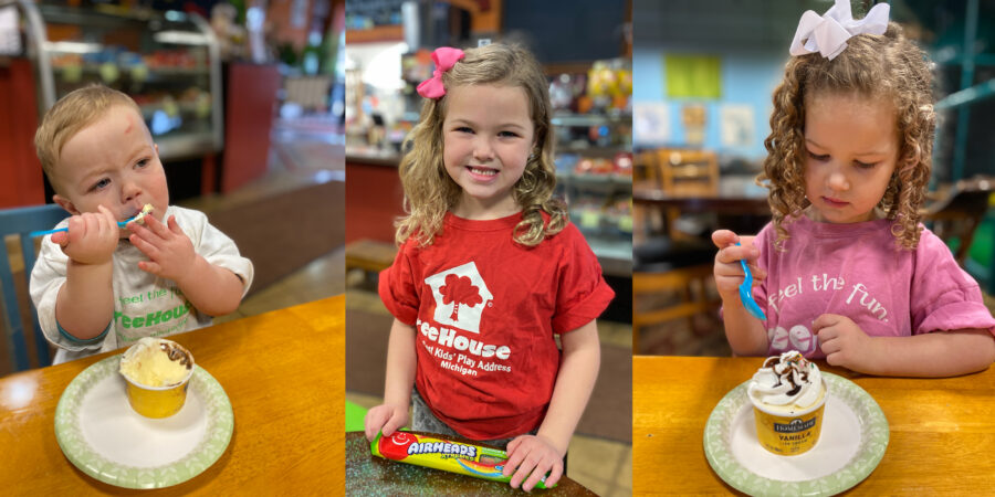 Snack and café counter at Chelsea TreeHouse.