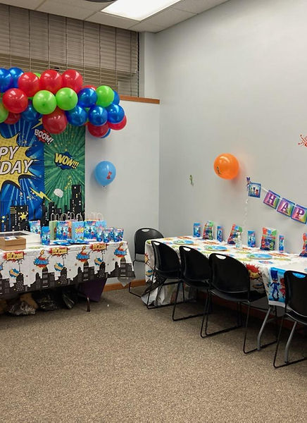 Birthday](https://static.wixstatic.com/media/a54fa8_858232336d7247b8a9f079c26c7e4b1e~mv2.jpg/v1/fill/w_436%2Ch_600%2Cal_c%2Cq_80%2Cusm_0.66_1.00_0.01%2Cenc_avif%2Cquality_auto/CHOMBirthdayRoom.jpg%22,%22alt%22:%22Birthday) room setup at Children's Hands-On Museum of Northwest Illinois