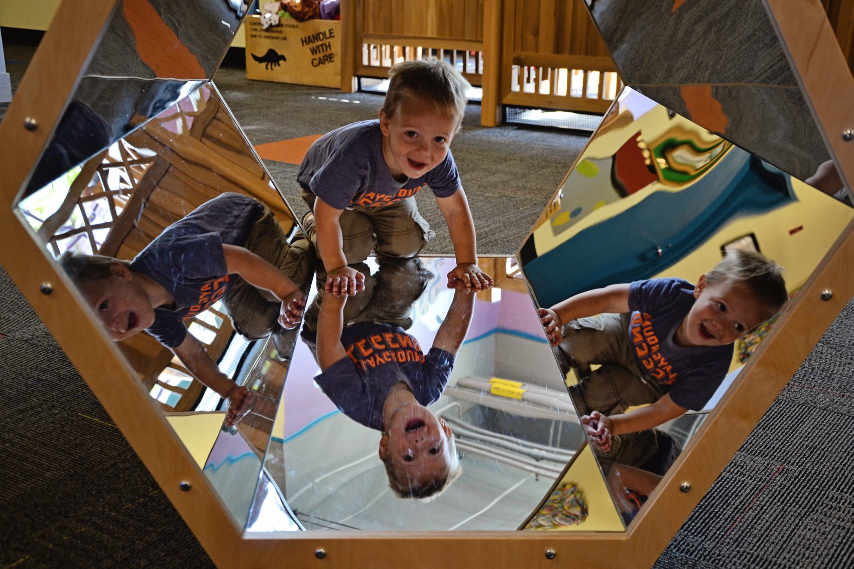 Interactive exhibit at the Children's Museum at Holyoke.