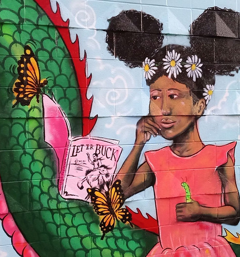 Official mural image from the Children's Museum of Eastern Oregon